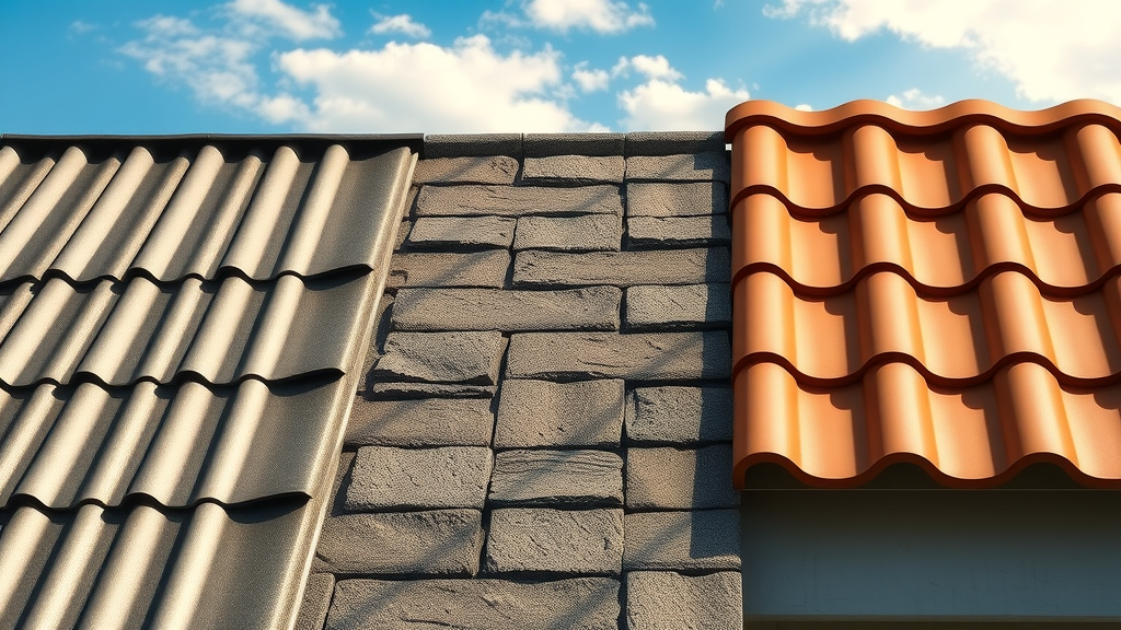 roof replacement houston comparison metal roof asphalt shingle tile materials textures houston sky